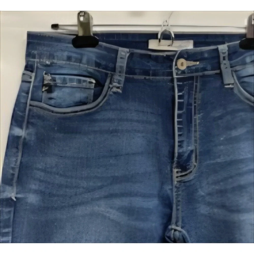 KanCan High Rise Distressed Skinny Jeans Size 9/28 Medium Stretch